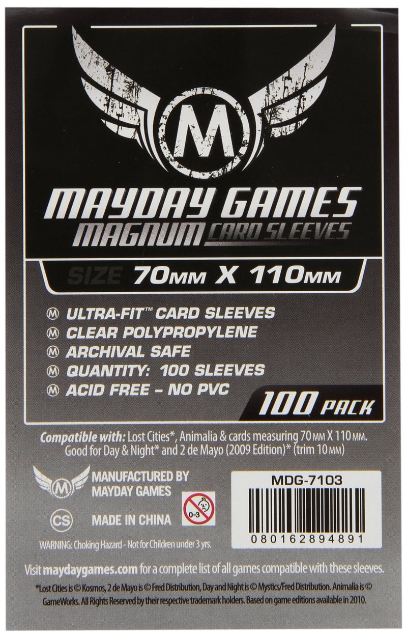MayDay Games â€“ Sleeves for Collectible Cards Lost (7103) (Italian Version).